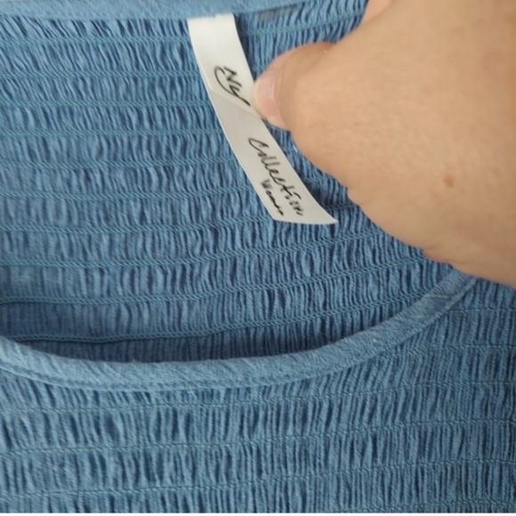 NY Collection Smocked Maxi Dress. - Picture 2 of 7